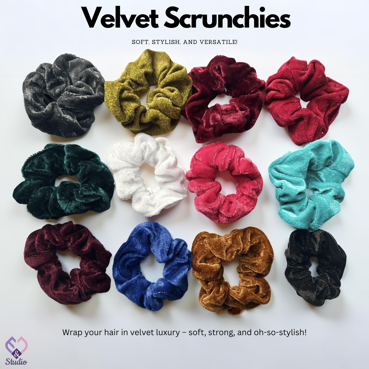 Velvet Scrunchies